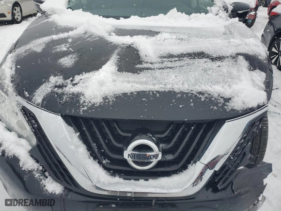 2015 Nissan Murano SV with VIN 5N1AZ2MH9FN278148, listed as a Copart auction lot 87742115 with 56,575 mi miles and Salvage Title. Bid and sale history available at carsss.com. Image 12.