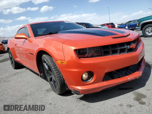 2010 Chevrolet Camaro 2SS with VIN 2G1FT1EW0A9121096, listed as a Copart auction lot 56967335 with 107,740 mi miles and Salvage title. Bid and sale history available at DreamBid. Image 4.