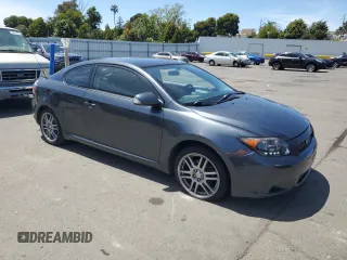 2008 Scion tC Spec with VIN JTKDE167480251220, listed as a Copart auction lot 57328095 with 162,700 mi miles and Clean Title. Bid and sale history available at DreamBid. Image 4.