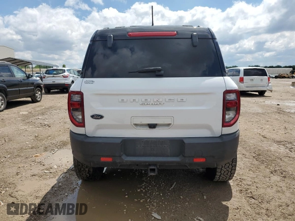 2021 Ford Bronco Sport Outer Banks with VIN 3FMCR9C63MRA95601, listed as a Copart auction lot 57592725 with 86,205 mi miles and Salvage title. Bid and sale history available at DreamBid. Image 6.