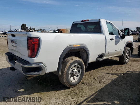 2024 GMC Sierra 1500 with VIN 1GT38LE74RF289925, listed as a Copart auction lot 45566965 with 17,614 mi miles and Salvage Title. Bid and sale history available at DreamBid. Image 3.
