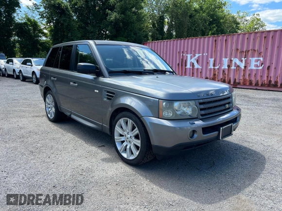 2009 Land Rover Range Rover Sport HSE with VIN SALSF25439A214589, listed as a Copart auction lot 80396274 with 208,970 mi miles and Clean Title. Bid and sale history available at carsss.com. Image 1.
