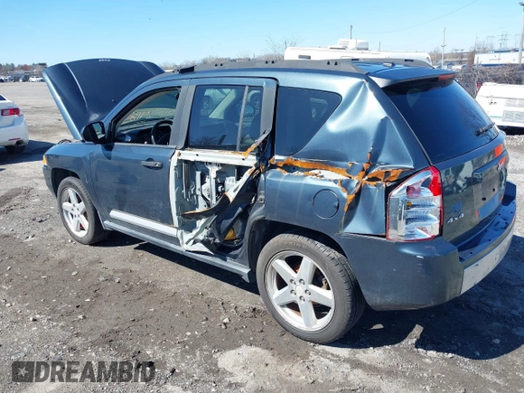 2007 Jeep Compass Limited with VIN 1J8FF57W07D274004, listed as a IAAI auction lot 41853934 with 155,543 mi miles. Bid and sale history available at carsss.com. Image 6.
