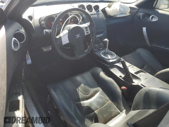 2004 Nissan 350Z Enthusiast with VIN JN1AZ34D74M100770, listed as a Copart auction lot 46511865 with 98,345 mi miles and Clean Title. Bid and sale history available at DreamBid. Image 8.