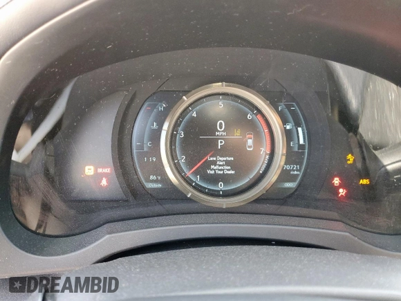 2018 Lexus IS with VIN JTHBA1D24J5063984, listed as a Copart auction lot 52530925 with 70,721 mi miles and Salvage Title. Bid and sale history available at carsss.com. Image 9.