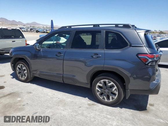 2025 Subaru Forester Premium с VIN JF2SLDBC7SH442858, выставлен на аукционе Copart как лот 59335765 с пробегом 2 555 миль миль и Списание • Salvage title. История ставок и продаж доступна на DreamBid. Изображение 2.
