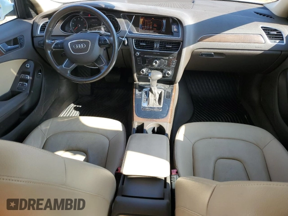 2015 Audi A4 Premium with VIN WAUAFAFL7FA022958, listed as a Copart auction lot 80748094 with 143,346 mi miles and Salvage Title. Bid and sale history available at carsss.com. Image 8.