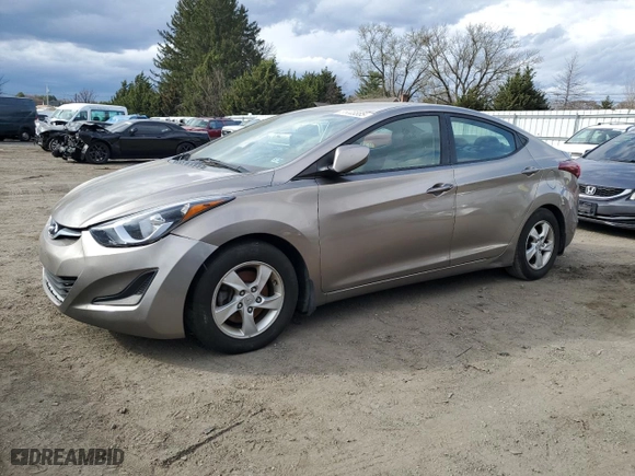 2014 Hyundai Elantra Limited with VIN 5NPDH4AE1EH542956, listed as a Copart auction lot 51448885 with 196,160 mi miles and Clean Title. Bid and sale history available at carsss.com. Image 1.