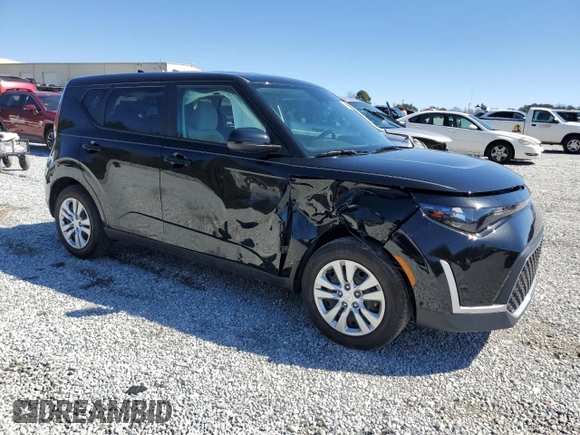 2024 Kia Soul S with VIN KNDJ23AUXR7237178, listed as a Copart auction lot 48036445 with 10,809 mi miles and Salvage Title. Bid and sale history available at DreamBid. Image 4.