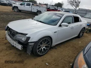 2013 Chrysler 300 SRT-8 with VIN 2C3CCAFJ7DH567824, listed as a Copart auction lot 89155475 with 147,159 mi miles and Salvage Title. Bid and sale history available at carsss.com. Image 1.