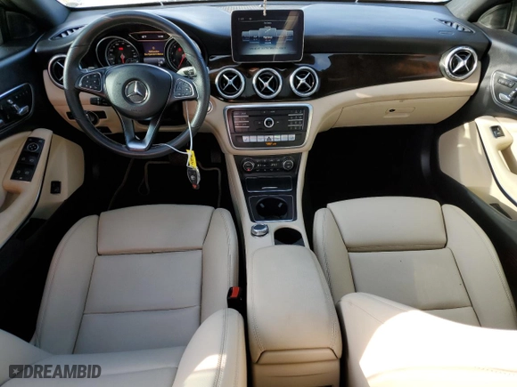 2019 Mercedes-Benz CLA with VIN WDDSJ4EB8KN775181, listed as a Copart auction lot 46751355 with 43,459 mi miles and Salvage Title. Bid and sale history available at carsss.com. Image 8.