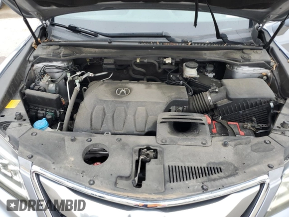 2016 Acura RDX Technology with VIN 5J8TB4H51GL010917, listed as a Copart auction lot 59498185 with 158,843 mi miles and Salvage title. Bid and sale history available at DreamBid. Image 11.