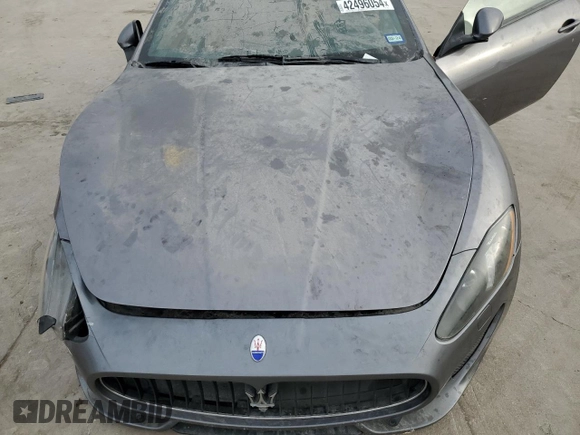 2015 Maserati GranTurismo Sport с VIN ZAM45VLA7F0141088, выставлен на аукционе Copart как лот 42496054 с пробегом 35 451 миль миль и . История ставок и продаж доступна на DreamBid. Изображение 11.