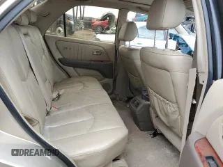 2003 Lexus RX 300 z VIN JTJHF10U030310130, wystawiony jako Copart lot #51695265 z przebiegiem 126 339 mil mil oraz Szkoda całkowita • Salvage title. Historia ofert i sprzedaży dostępna na DreamBid. Obrazek 11.