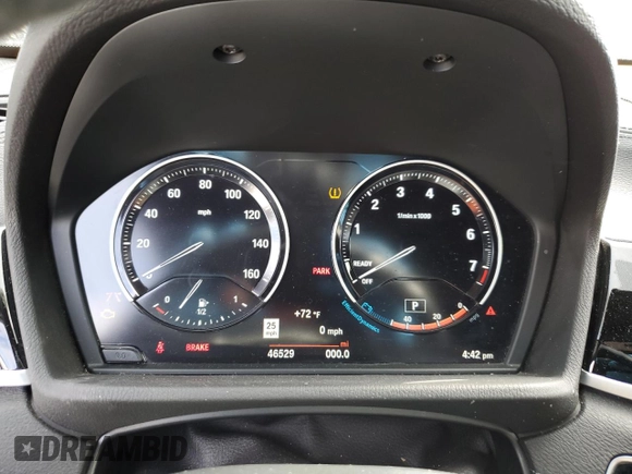 2020 BMW X2 sDrive28i with VIN WBXYH9C05L5P05463, listed as a Copart auction lot 47992555 with 46,529 mi miles and Non Repairable. Bid and sale history available at carsss.com. Image 9.