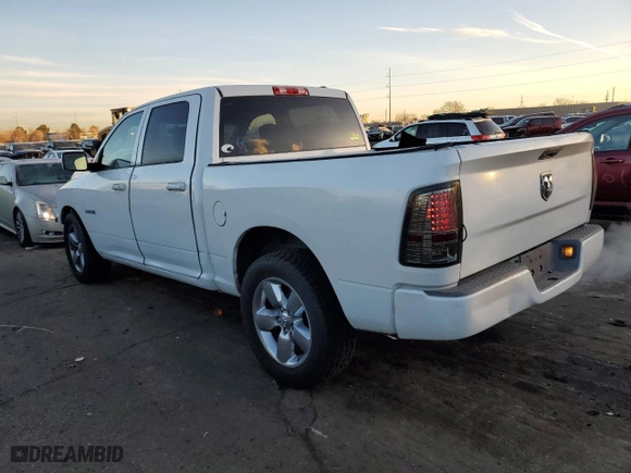 2010 Dodge Ram 1500 SLT with VIN 1D7RB1CP5AS180037, listed as a Copart auction lot 84408724 with 89,776 mi miles and Salvage Title. Bid and sale history available at carsss.com. Image 2.