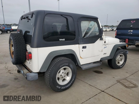 1997 Jeep Wrangler Sport with VIN 1J4FY19S9VP430180, listed as a Copart auction lot 74774704 with 0 mi miles and Salvage Title. Bid and sale history available at carsss.com. Image 3.