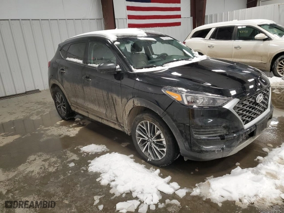 2019 Hyundai Tucson SEL with VIN KM8J3CAL1KU021517, listed as a Copart auction lot 45274455 with 59,149 mi miles and Salvage Title. Bid and sale history available at carsss.com. Image 4.