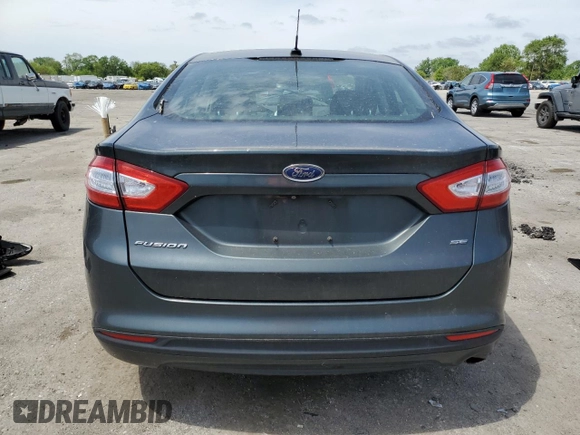 2015 Ford Fusion SE z VIN 3FA6P0H7XFR207923, wystawiony jako Copart lot #57637395 z przebiegiem Nie podano mil oraz Szkoda całkowita • Salvage title. Historia ofert i sprzedaży dostępna na DreamBid. Obrazek 6.