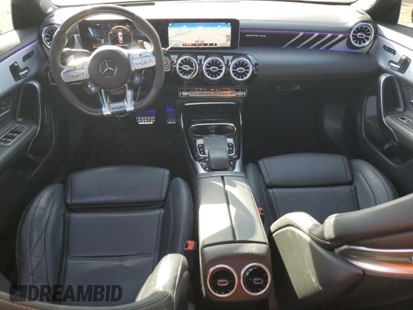 2020 Mercedes-Benz CLA 45 AMG with VIN W1K5J5DB6LN132320, listed as a Copart auction lot 75762514 with 44,839 mi miles and Salvage Title. Bid and sale history available at DreamBid. Image 8.