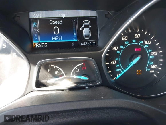 2016 Ford Escape Titanium with VIN 1FMCU0J95GUC41632, listed as a IAAI auction lot 41692040 with 144,834 mi miles. Bid and sale history available at carsss.com. Image 7.
