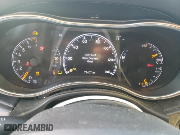 2022 Jeep Grand Cherokee Limited with VIN 1C4RJEBG3NC125897, listed as a Copart auction lot 81599234 with 78,407 mi miles and Salvage title. Bid and sale history available at DreamBid. Image 9.