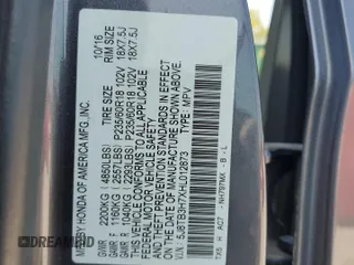 2017 Acura RDX Advance with VIN 5J8TB3H7XHL012873, listed as a Copart auction lot 67958704 with 113,455 mi miles and Salvage Title. Bid and sale history available at DreamBid. Image 15.