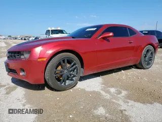 2013 Chevrolet Camaro LT with VIN 2G1FC1E35D9244676, listed as a Copart auction lot 51781245 with 254,247 mi miles and Salvage Title. Bid and sale history available at carsss.com. Image 1.