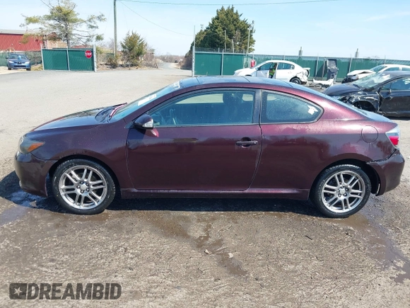 2010 Scion tC with VIN JTKDE3B79A0309944, listed as a IAAI auction lot 41784246 with 278,483 mi miles. Bid and sale history available at carsss.com. Image 14.