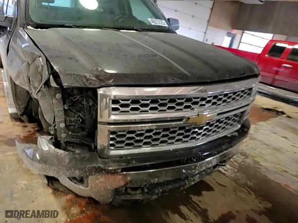 2015 Chevrolet Silverado 1500 LT with VIN 1GCVKREH3FZ198032, listed as a Copart auction lot 46273125 with 141,406 mi miles and Salvage Title. Bid and sale history available at carsss.com. Image 10.
