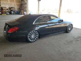 2015 Mercedes-Benz S 550 with VIN WDDUG8CB7FA068491, listed as a Copart auction lot 61051245 with 152,844 mi miles and Clean title. Bid and sale history available at DreamBid. Image 3.