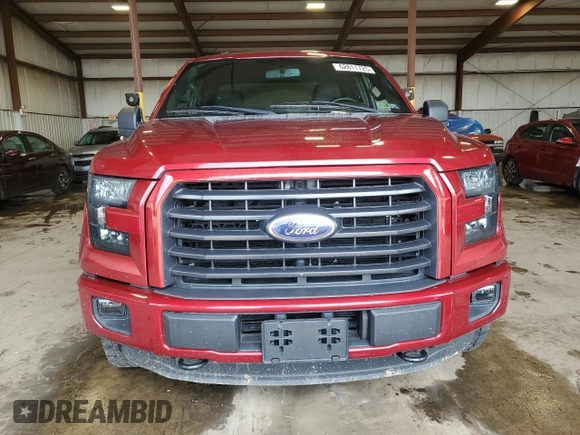 2016 Ford F-150 XLT with VIN 1FTFX1EGXGFA06932, listed as a Copart auction lot 62811725 with 133,339 mi miles and Salvage title. Bid and sale history available at DreamBid. Image 5.
