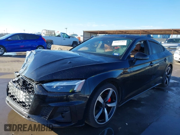 2023 Audi A5 Sportback S line Premium Plus with VIN WAUFACF54PA065172, listed as a IAAI auction lot 41663283 with 24,465 mi miles. Bid and sale history available at carsss.com. Image 19.