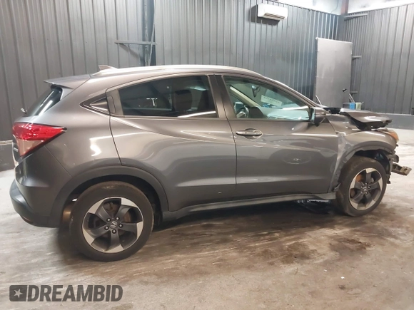 2018 Honda HR-V EX-L Navi with VIN 3CZRU6H70JM730208, listed as a IAAI auction lot 41855320 with 139,004 mi miles. Bid and sale history available at carsss.com. Image 14.