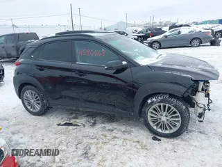 2020 Hyundai Kona SEL Plus with VIN KM8K62AA7LU498541, listed as a IAAI auction lot 41596668 with 54,603 mi miles. Bid and sale history available at carsss.com. Image 13.