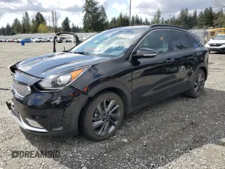2017 Kia Niro EX with VIN KNDCC3LC2H5058010, listed as a Copart auction lot 51546505 with 42,214 mi miles and Salvage Title. Bid and sale history available at carsss.com. Image 1.