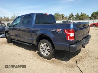 2018 Ford F-150 XL with VIN 1FTEW1EP5JFB40530, listed as a Copart auction lot 52946645 with 106,796 mi miles and Salvage Title. Bid and sale history available at carsss.com. Image 2.