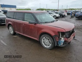 2014 Ford Flex SEL z VIN 2FMGK5C86EBD31786, wystawiony jako Copart lot #56174475 z przebiegiem 140 319 mil mil oraz Czysty tytuł • Clean title. Historia ofert i sprzedaży dostępna na DreamBid. Obrazek 4.