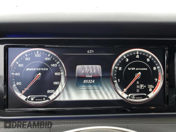 2015 Mercedes-Benz S-Class S 63 AMG with VIN WDDXJ7JB2FA001194, listed as a Copart auction lot 50769785 with 85,324 mi miles and Salvage Title. Bid and sale history available at carsss.com. Image 9.