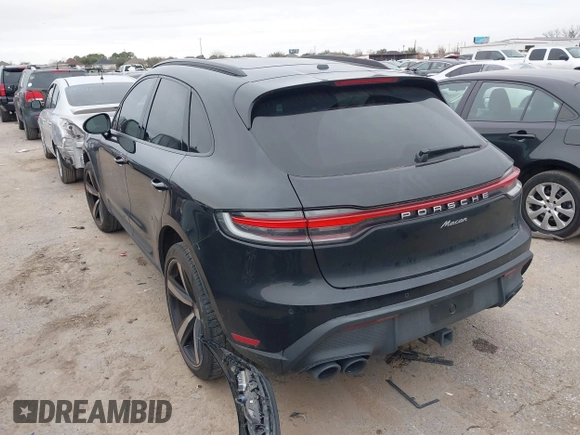 2023 Porsche Macan with VIN WP1AA2A54PLB16364, listed as a IAAI auction lot 41624533 with 30,309 mi miles. Bid and sale history available at carsss.com. Image 3.