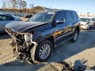 2017 Lexus GX with VIN JTJBM7FX6H5169137, listed as a Copart auction lot 46650905 with 134,839 mi miles and Salvage Title. Bid and sale history available at carsss.com. Image 1.