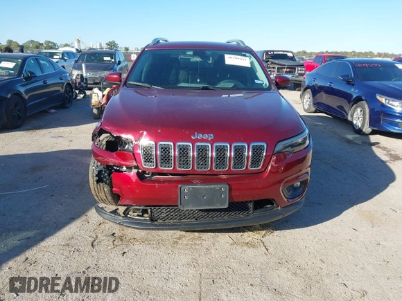 2020 Jeep Cherokee Latitude Plus with VIN 1C4PJLLB3LD624382, listed as a IAAI auction lot 40799441 with 66,588 mi miles. Bid and sale history available at carsss.com. Image 11.