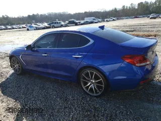 2021 Genesis G70 2.0T z VIN KMTG44LA2MU072235, wystawiony jako Copart lot #40438474 z przebiegiem 43 735 mil mil oraz . Historia ofert i sprzedaży dostępna na DreamBid. Obrazek 2.