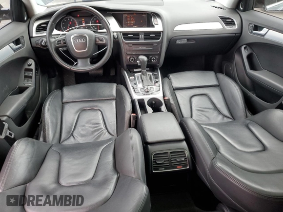 2011 Audi A4 Premium Plus with VIN WAUWFAFL4BA174485, listed as a Copart auction lot 45367115 with 160,394 mi miles and Salvage title. Bid and sale history available at DreamBid. Image 8.