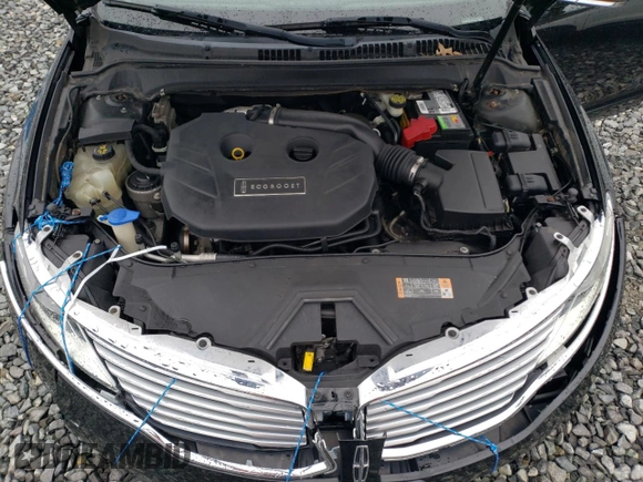 2014 Lincoln MKZ with VIN 3LN6L2G93ER800263, listed as a Copart auction lot 52548755 with 189,447 mi miles and Clean Title. Bid and sale history available at carsss.com. Image 11.