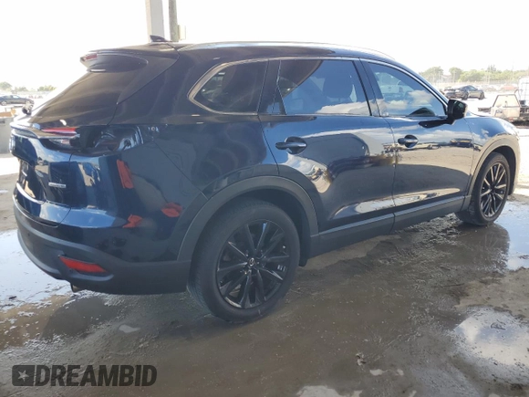 2022 Mazda CX-9 Touring Plus with VIN JM3TCBAYXN0607056, listed as a Copart auction lot 61740065 with 59,281 mi miles and Salvage title. Bid and sale history available at DreamBid. Image 3.