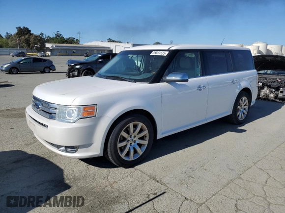 2009 Ford Flex Limited z VIN 2FMEK63C69BA03324, wystawiony jako Copart lot #55831135 z przebiegiem 202 031 mil mil oraz Czysty tytuł • Clean title. Historia ofert i sprzedaży dostępna na DreamBid. Obrazek 1.