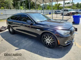 2013 BMW 5 Series 535i Gran Turismo with VIN WBASN2C51DC203039, listed as a Copart auction lot 61189485 with Not provided miles and Salvage title. Bid and sale history available at DreamBid. Image 4.