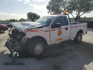 2013 Ford F-150 XL with VIN 1FTMF1CM2DFA80859, listed as a Copart auction lot 51670165 with 57,671 mi miles and Salvage title. Bid and sale history available at DreamBid. Image 1.