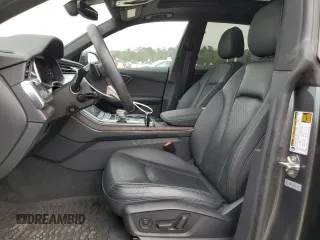 2020 Audi Q8 Premium Plus with VIN WA1EVAF19LD016508, listed as a Copart auction lot 44866694 with 49,835 mi miles and Salvage title. Bid and sale history available at DreamBid. Image 7.